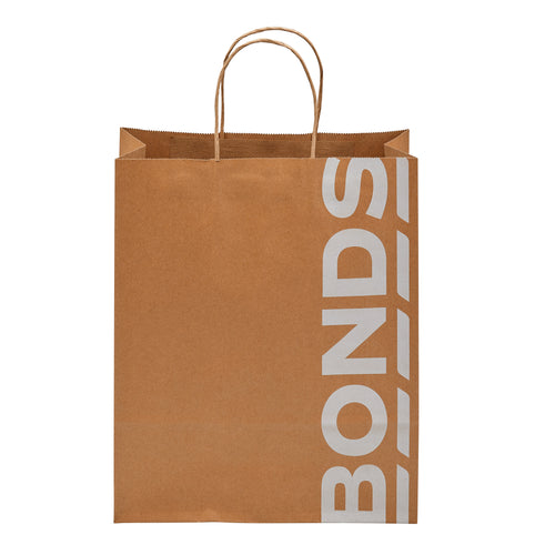 Sustainable 100% Recyclable Kraft Paper Bags