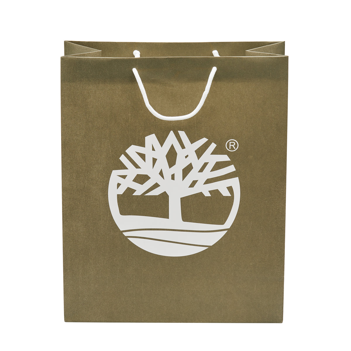 White Kraft Paper Bag with Rope Handles