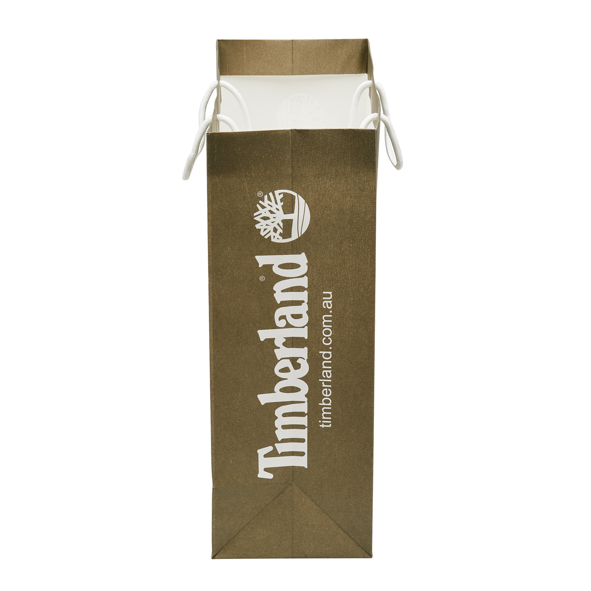 White Kraft Paper Bag with Rope Handles